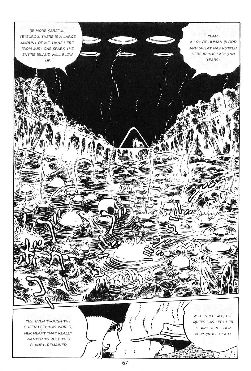 Ginga Tetsudou 999 Chapter 62 page 70 - Chapter 62: Symphonic Poem "The Witch's Harp"