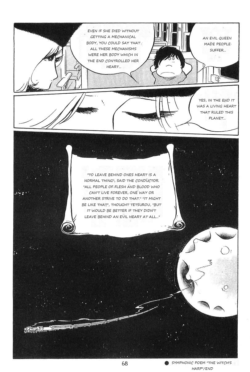 Ginga Tetsudou 999 Chapter 62 page 71 - Chapter 62: Symphonic Poem "The Witch's Harp"