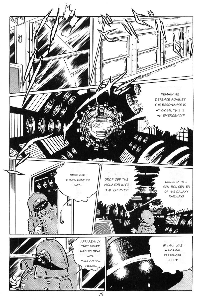 Ginga Tetsudou 999 Chapter 63 page 11 - Chapter 63: Space Monk Dairuz