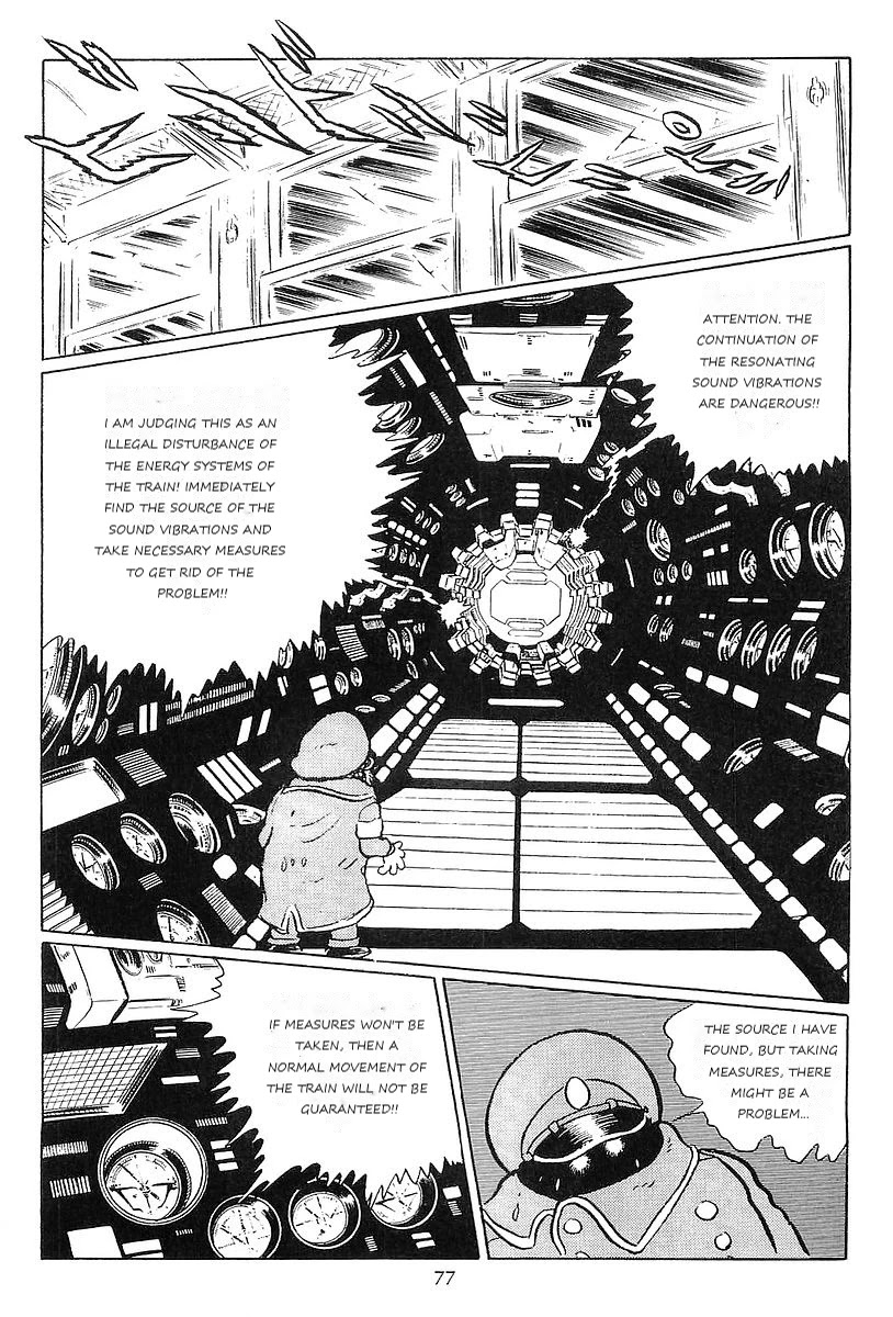 Ginga Tetsudou 999 Chapter 63 page 9 - Chapter 63: Space Monk Dairuz