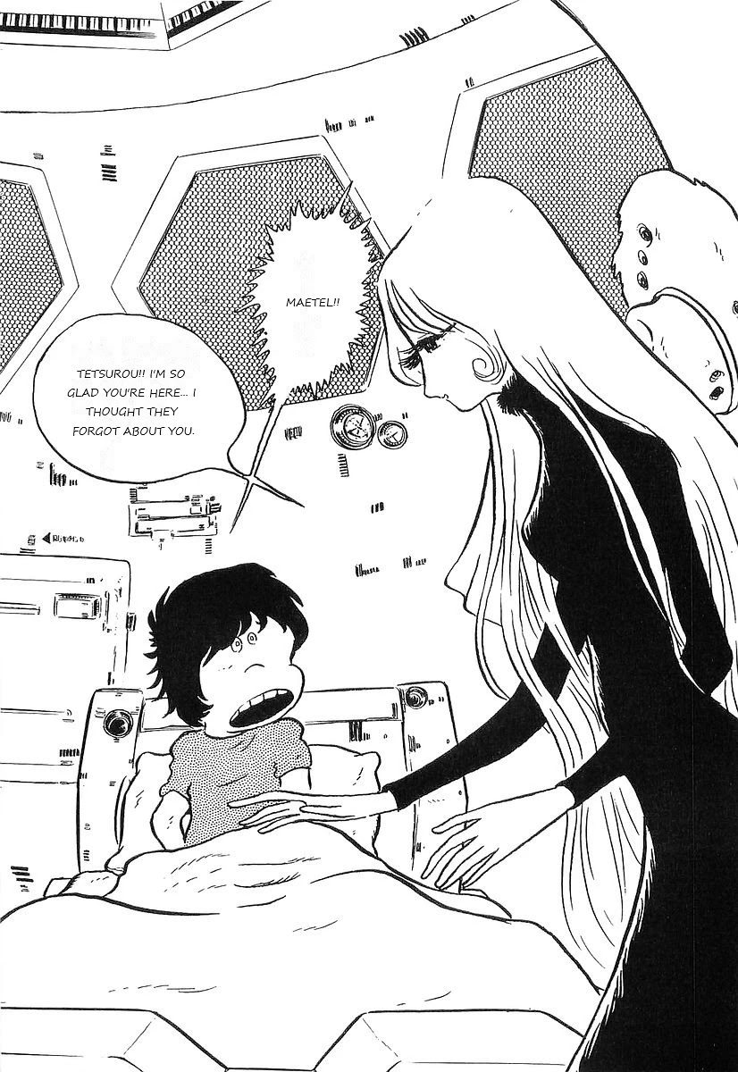Ginga Tetsudou 999 Chapter 64 page 34 - Chapter 64: The Capital of Kind Flowers