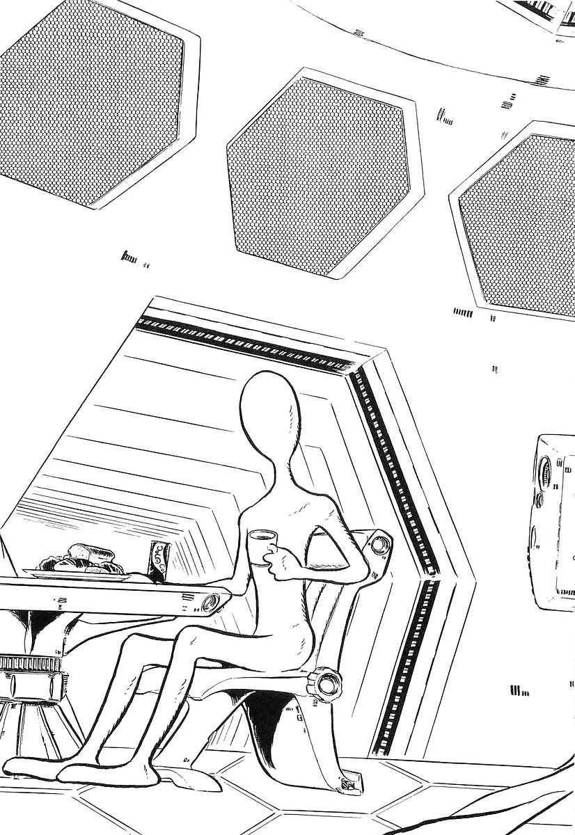 Ginga Tetsudou 999 Chapter 64 page 35 - Chapter 64: The Capital of Kind Flowers
