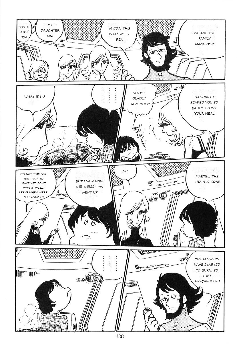 Ginga Tetsudou 999 Chapter 64 page 38 - Chapter 64: The Capital of Kind Flowers