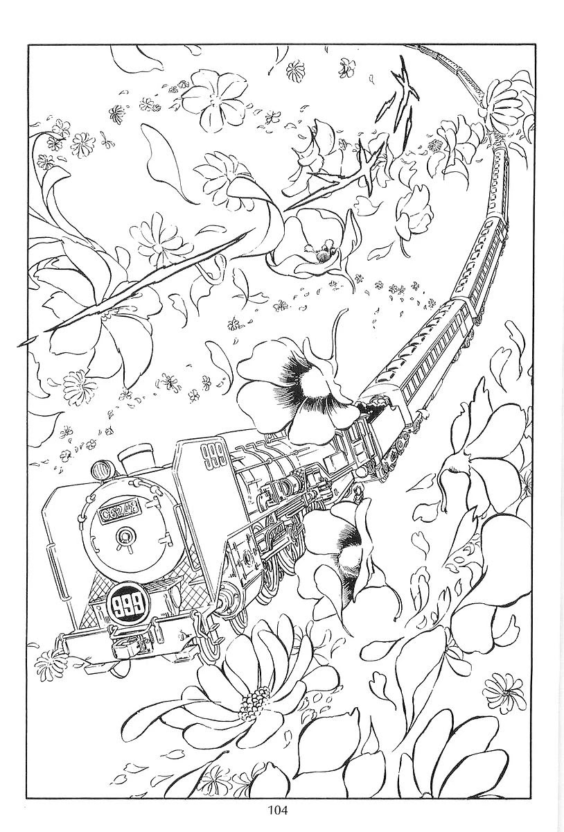 Ginga Tetsudou 999 Chapter 64 page 4 - Chapter 64: The Capital of Kind Flowers
