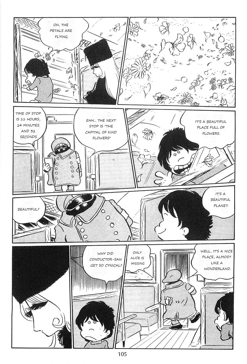 Ginga Tetsudou 999 Chapter 64 page 5 - Chapter 64: The Capital of Kind Flowers