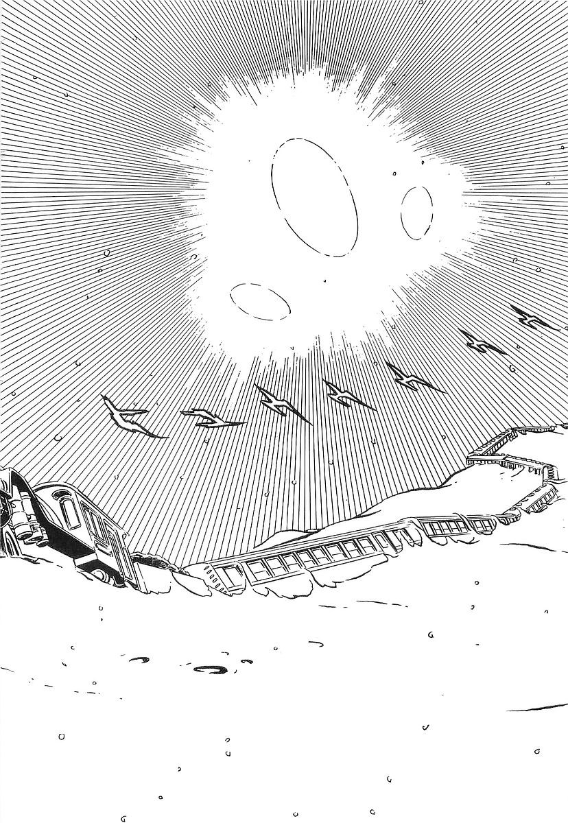 Ginga Tetsudou 999 Chapter 65 page 18 - Chapter 65: The Great Dark Nebula Africa