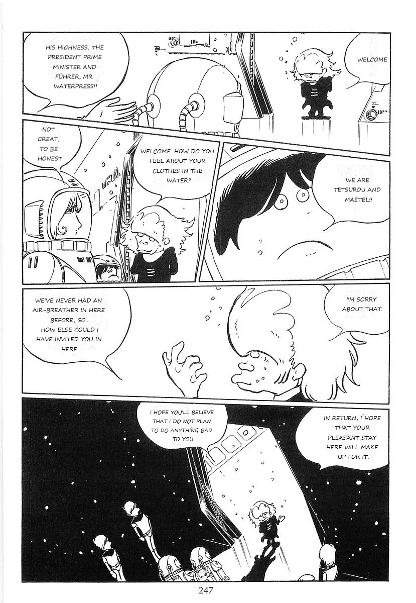 Ginga Tetsudou 999 Chapter 66 page 35 - Chapter 66: Cheyenne in the Land of Water