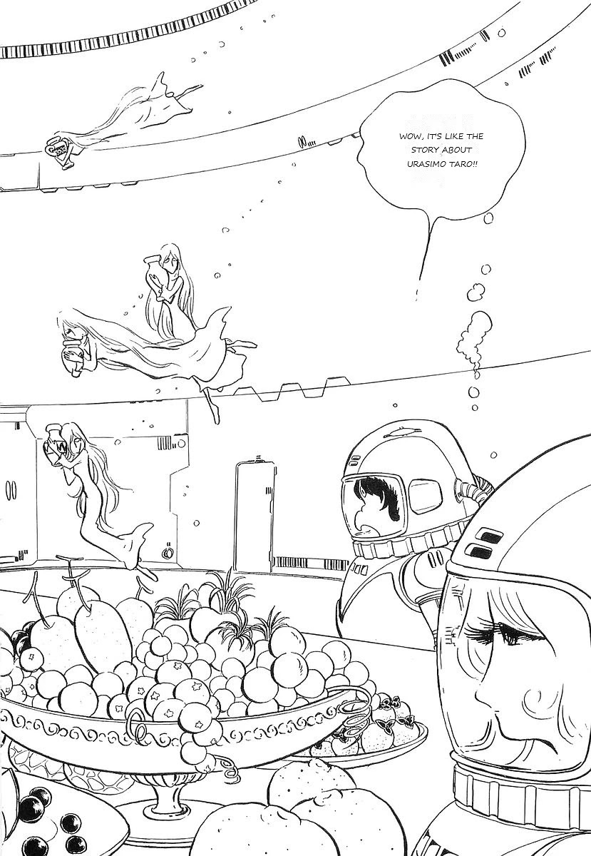 Ginga Tetsudou 999 Chapter 66 page 36 - Chapter 66: Cheyenne in the Land of Water