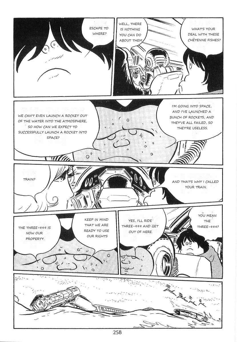 Ginga Tetsudou 999 Chapter 66 page 46 - Chapter 66: Cheyenne in the Land of Water