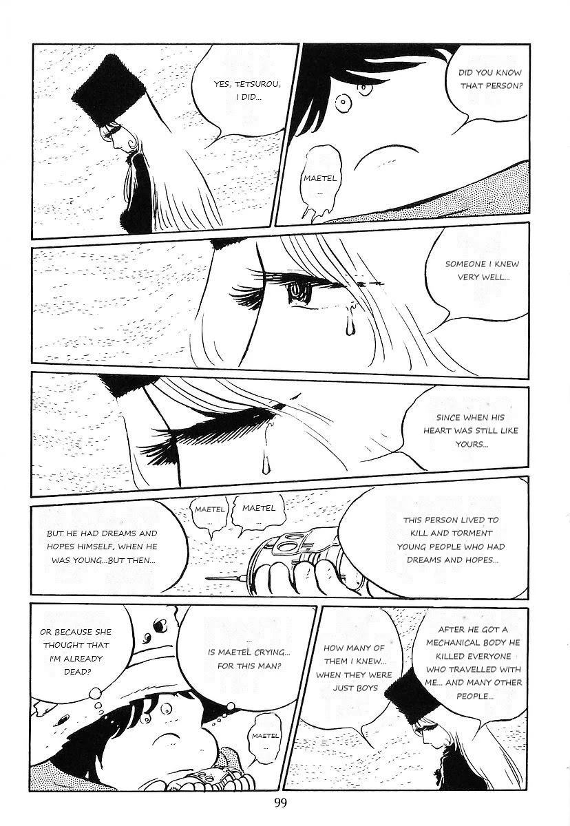 Ginga Tetsudou 999 Chapter 68 page 102 - Chapter 68: The Pirate of the Time Castle