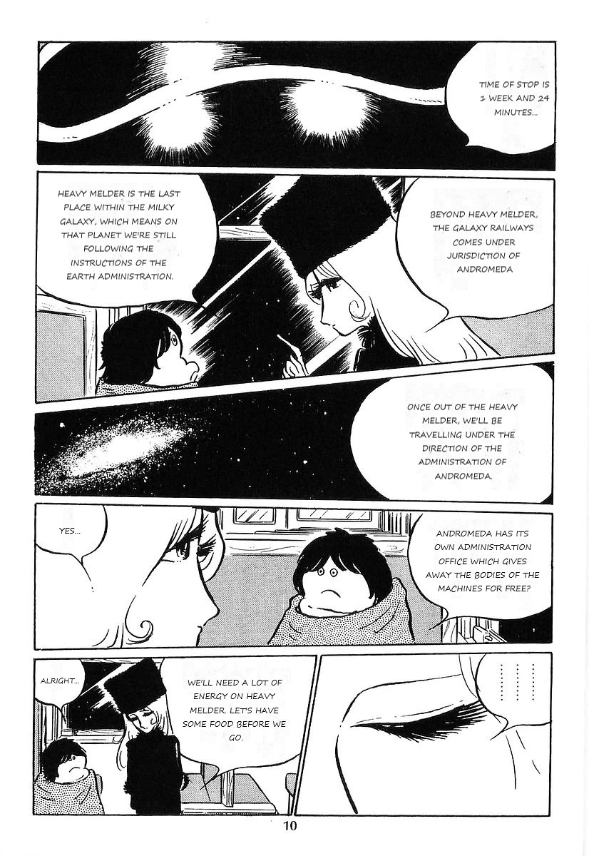 Ginga Tetsudou 999 Chapter 68 page 13 - Chapter 68: The Pirate of the Time Castle