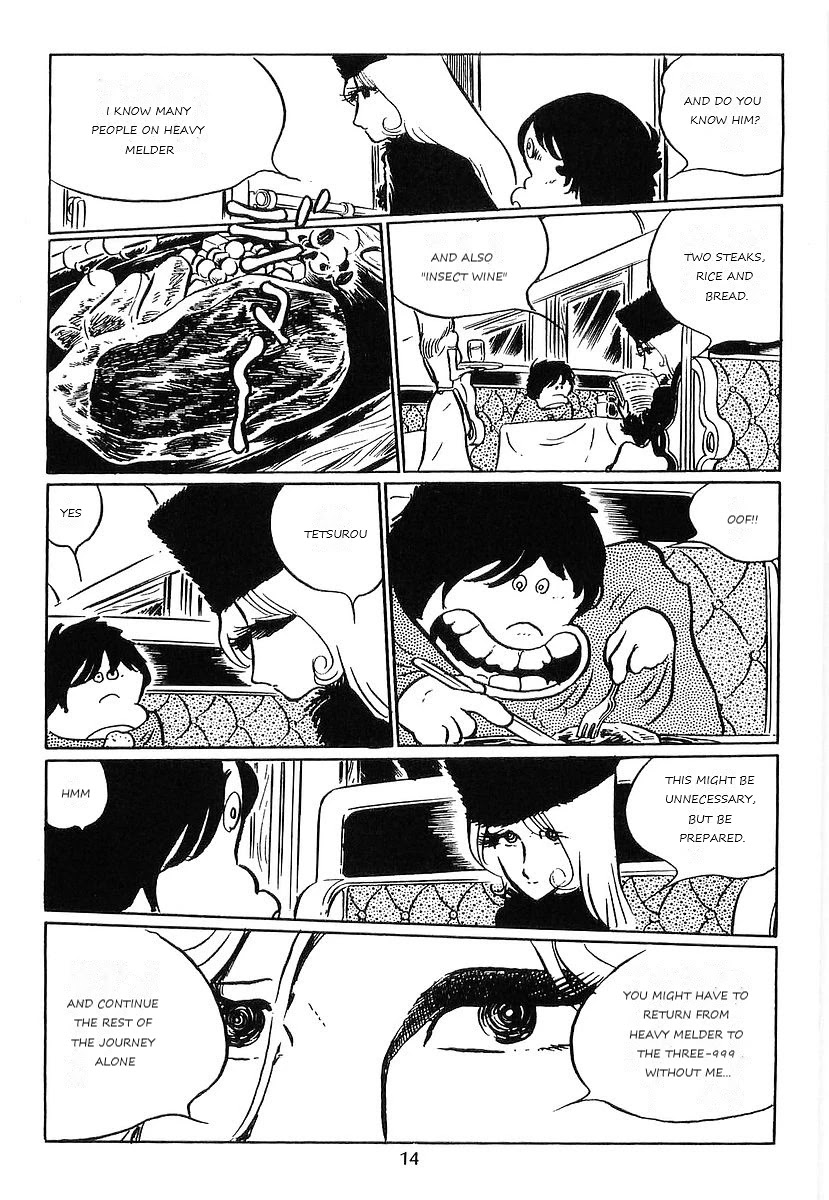 Ginga Tetsudou 999 Chapter 68 page 17 - Chapter 68: The Pirate of the Time Castle