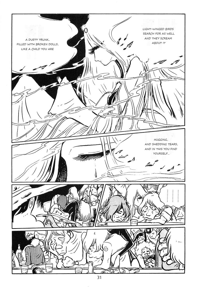 Ginga Tetsudou 999 Chapter 68 page 34 - Chapter 68: The Pirate of the Time Castle