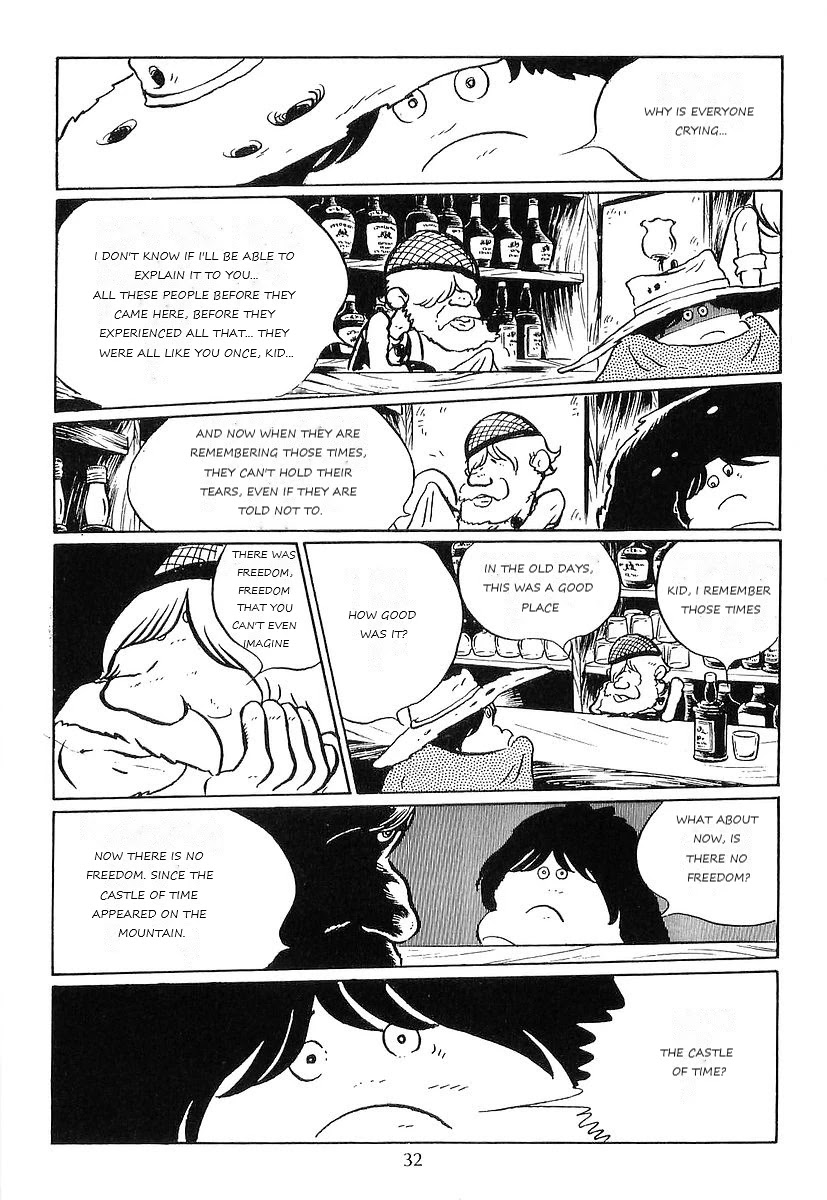Ginga Tetsudou 999 Chapter 68 page 35 - Chapter 68: The Pirate of the Time Castle