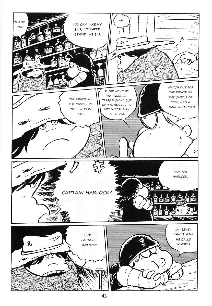 Ginga Tetsudou 999 Chapter 68 page 46 - Chapter 68: The Pirate of the Time Castle