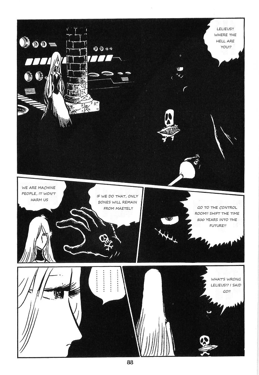 Ginga Tetsudou 999 Chapter 68 page 91 - Chapter 68: The Pirate of the Time Castle