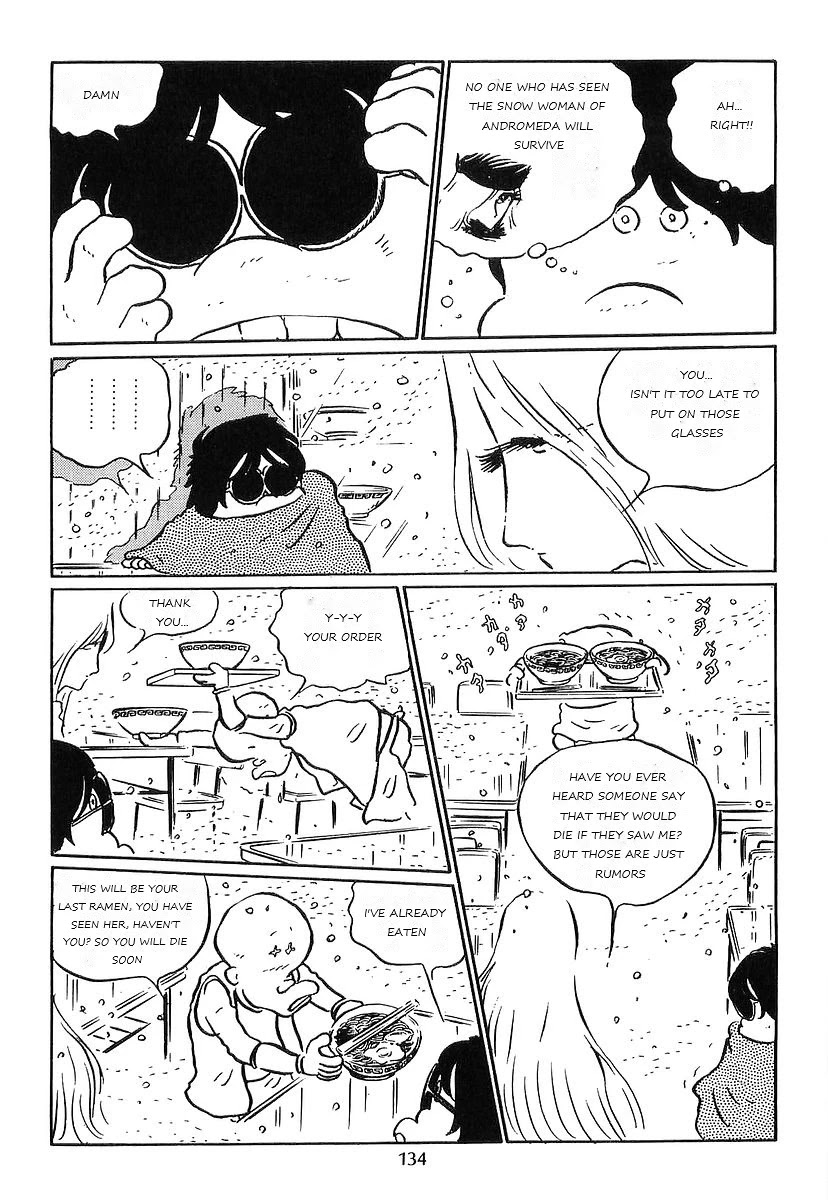 Ginga Tetsudou 999 Chapter 69 page 34 - Chapter 69: The Snow Woman of Andromeda