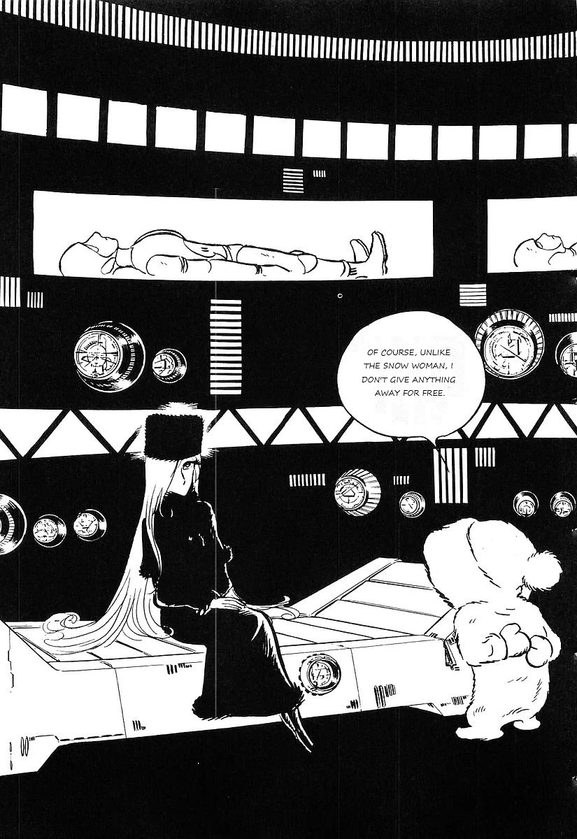 Ginga Tetsudou 999 Chapter 69 page 57 - Chapter 69: The Snow Woman of Andromeda