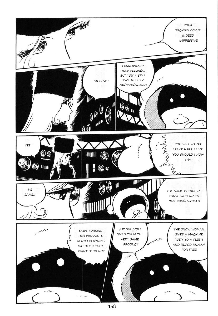 Ginga Tetsudou 999 Chapter 69 page 58 - Chapter 69: The Snow Woman of Andromeda