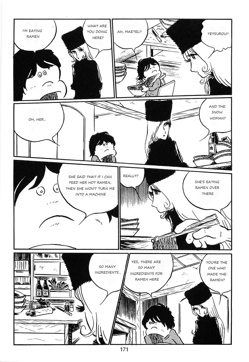 Ginga Tetsudou 999 Chapter 69 page 71 - Chapter 69: The Snow Woman of Andromeda