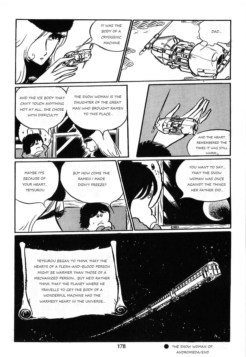 Ginga Tetsudou 999 Chapter 69 page 78 - Chapter 69: The Snow Woman of Andromeda