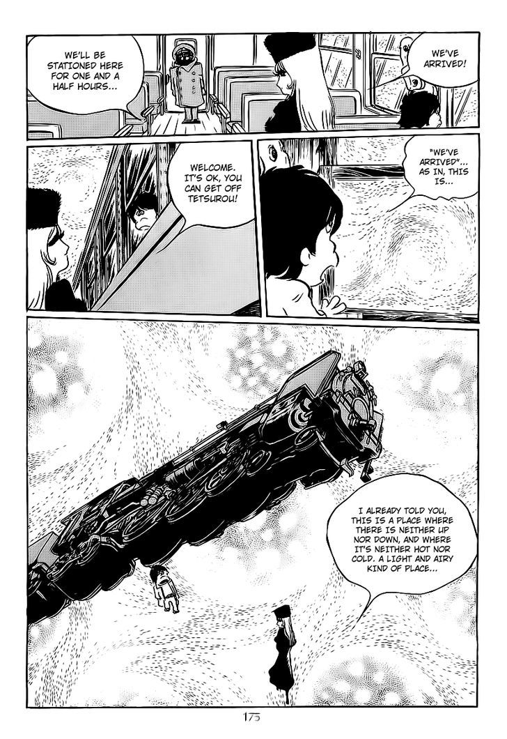 Ginga Tetsudou 999 Chapter 7 page 5 - Chapter 7 : The Comet Library