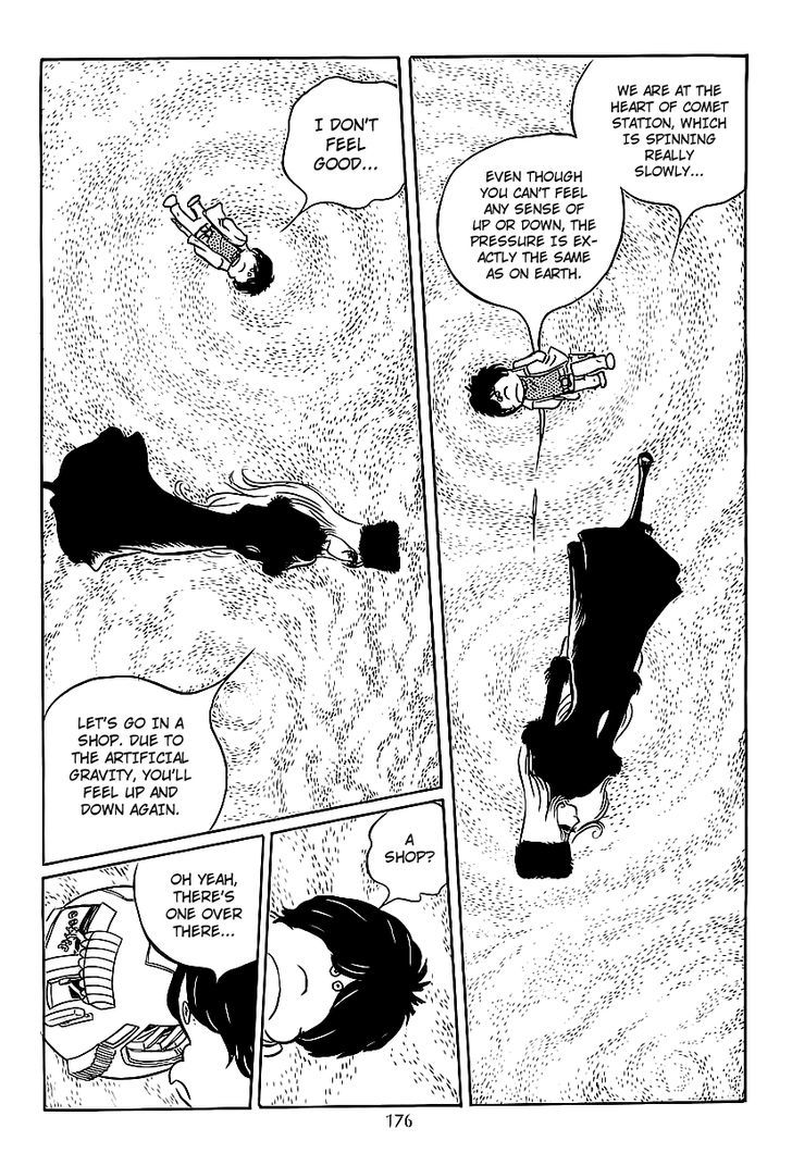 Ginga Tetsudou 999 Chapter 7 page 6 - Chapter 7 : The Comet Library