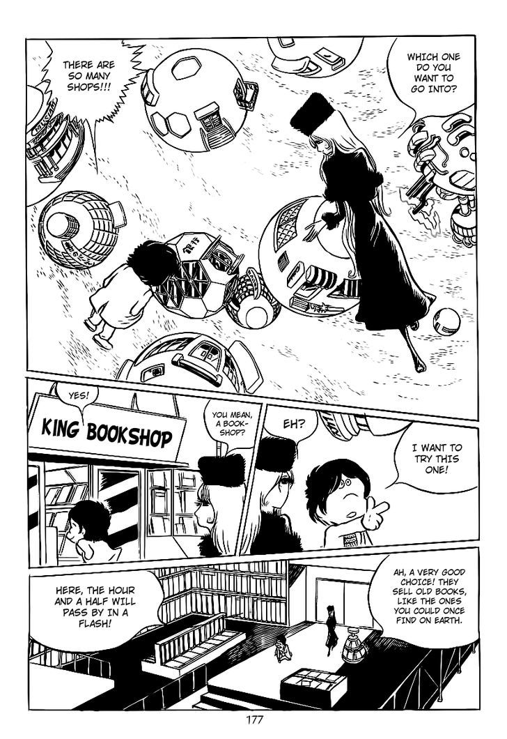 Ginga Tetsudou 999 Chapter 7 page 7 - Chapter 7 : The Comet Library