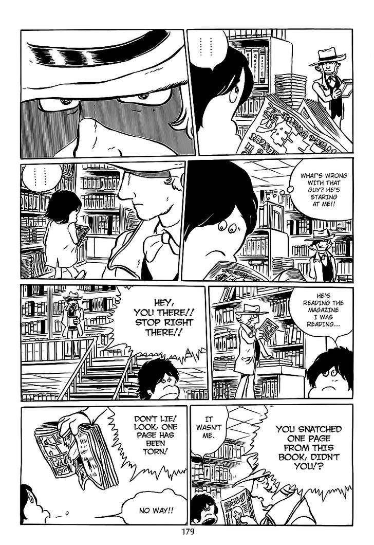 Ginga Tetsudou 999 Chapter 7 page 9 - Chapter 7 : The Comet Library