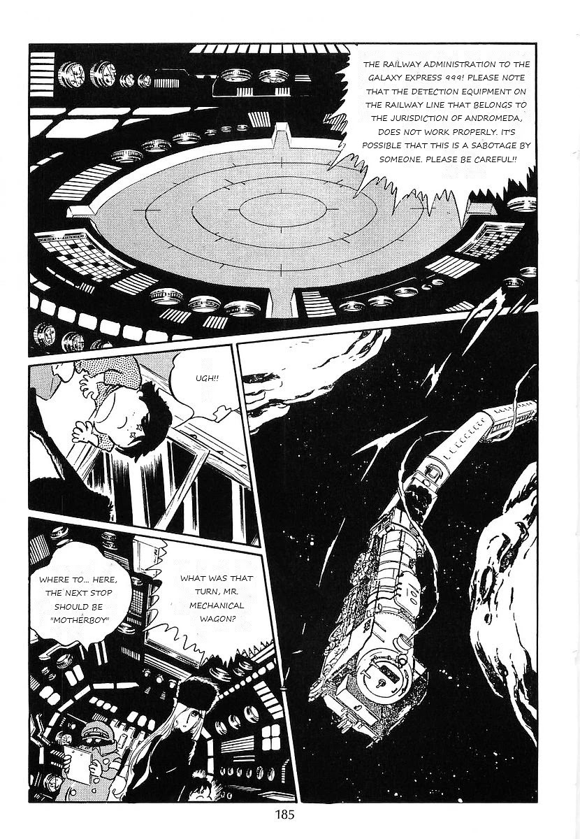 Ginga Tetsudou 999 Chapter 70 page 7 - Chapter 70: The Small World of Yayaball