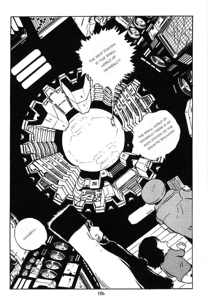 Ginga Tetsudou 999 Chapter 70 page 8 - Chapter 70: The Small World of Yayaball