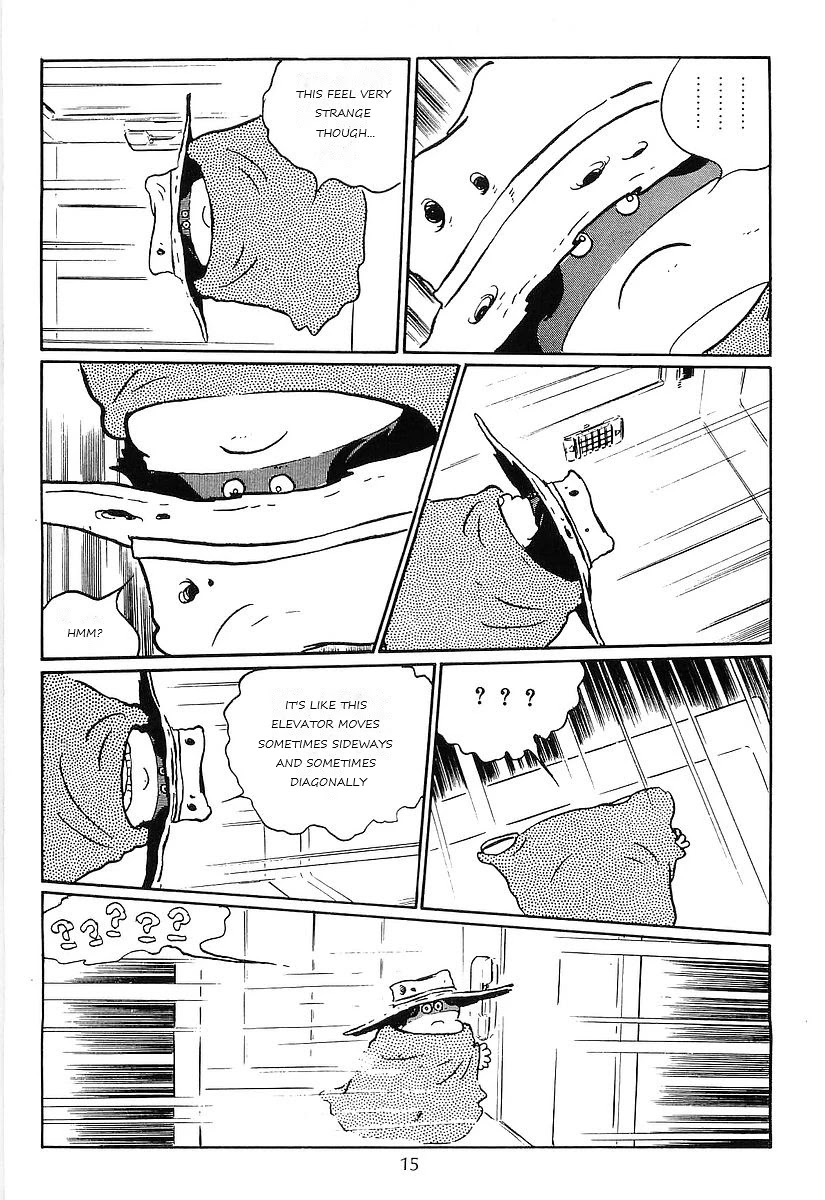 Ginga Tetsudou 999 Chapter 72 page 18 - Chapter 72: The Four-Dimensional Elevator