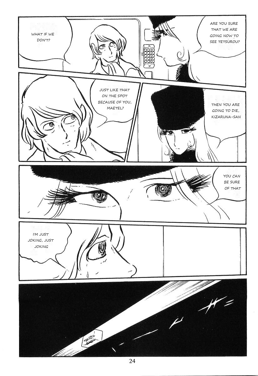 Ginga Tetsudou 999 Chapter 72 page 27 - Chapter 72: The Four-Dimensional Elevator