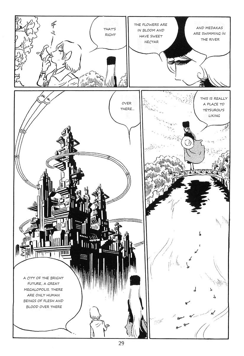 Ginga Tetsudou 999 Chapter 72 page 32 - Chapter 72: The Four-Dimensional Elevator