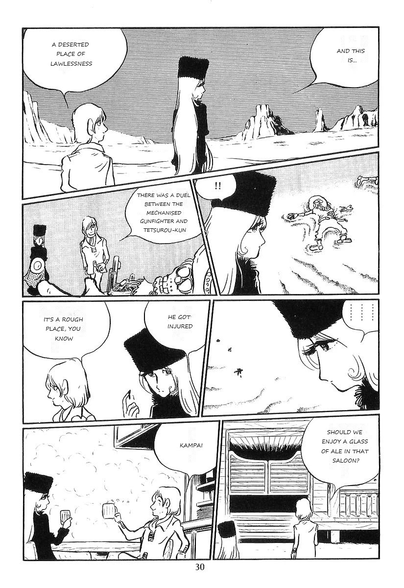 Ginga Tetsudou 999 Chapter 72 page 33 - Chapter 72: The Four-Dimensional Elevator