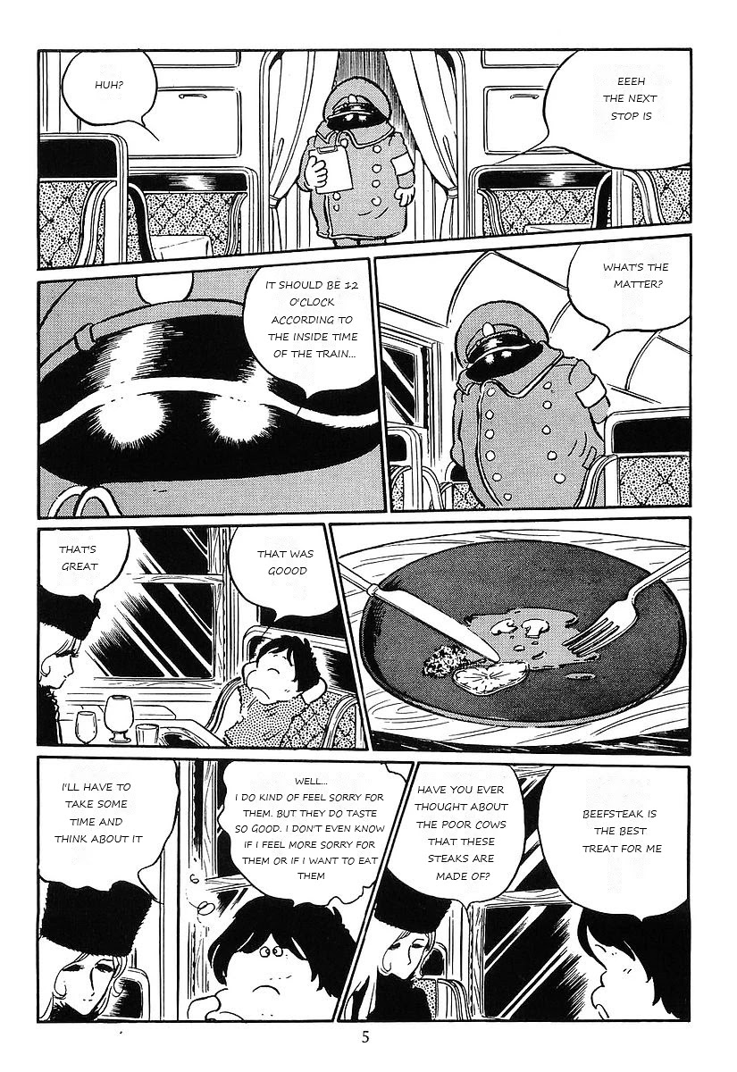 Ginga Tetsudou 999 Chapter 72 page 8 - Chapter 72: The Four-Dimensional Elevator