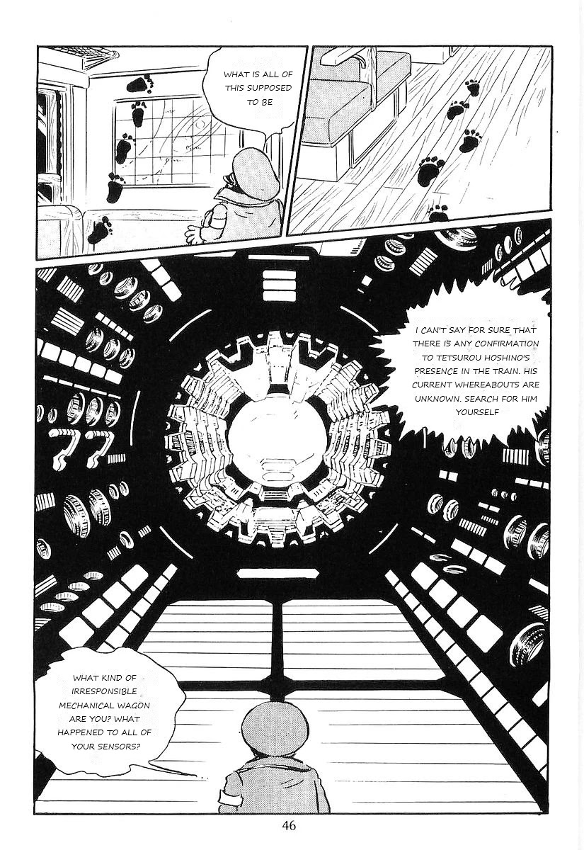 Ginga Tetsudou 999 Chapter 73 page 10 - Chapter 73: The Monster of the Loose Zone