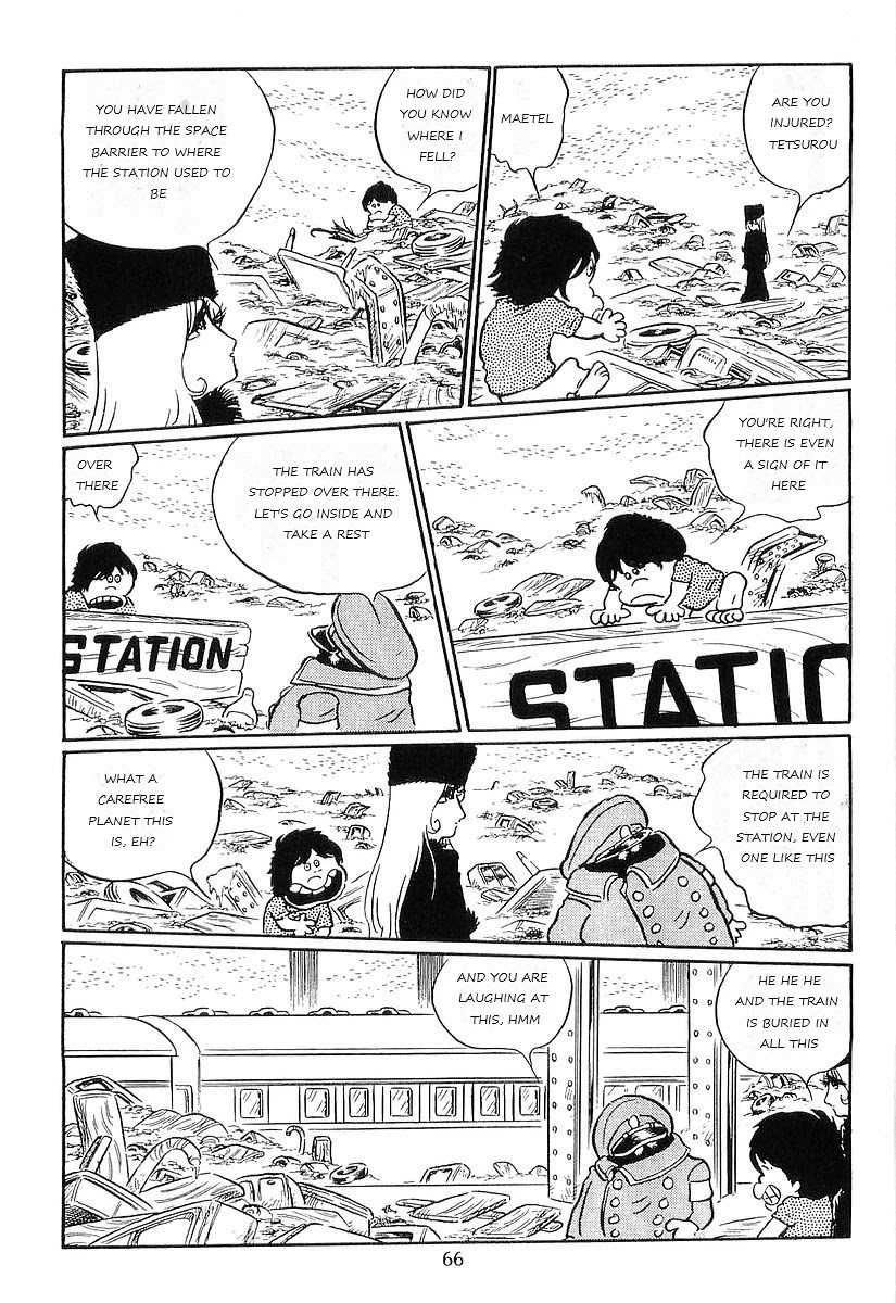 Ginga Tetsudou 999 Chapter 73 page 30 - Chapter 73: The Monster of the Loose Zone