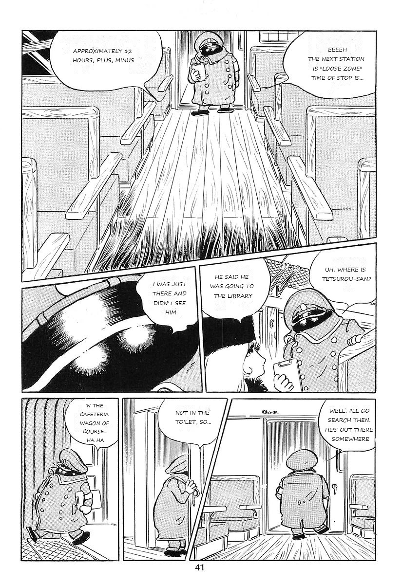 Ginga Tetsudou 999 Chapter 73 page 5 - Chapter 73: The Monster of the Loose Zone