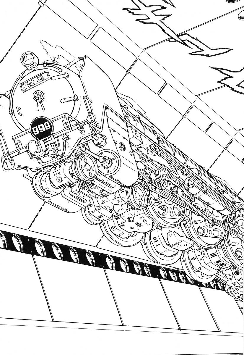 Ginga Tetsudou 999 Chapter 75 page 23 - Chapter 75: Ghost Station No. 13