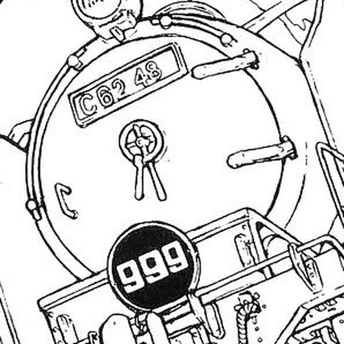 Ginga Tetsudou 999 Chapter 75: Ghost Station No. 13 cover