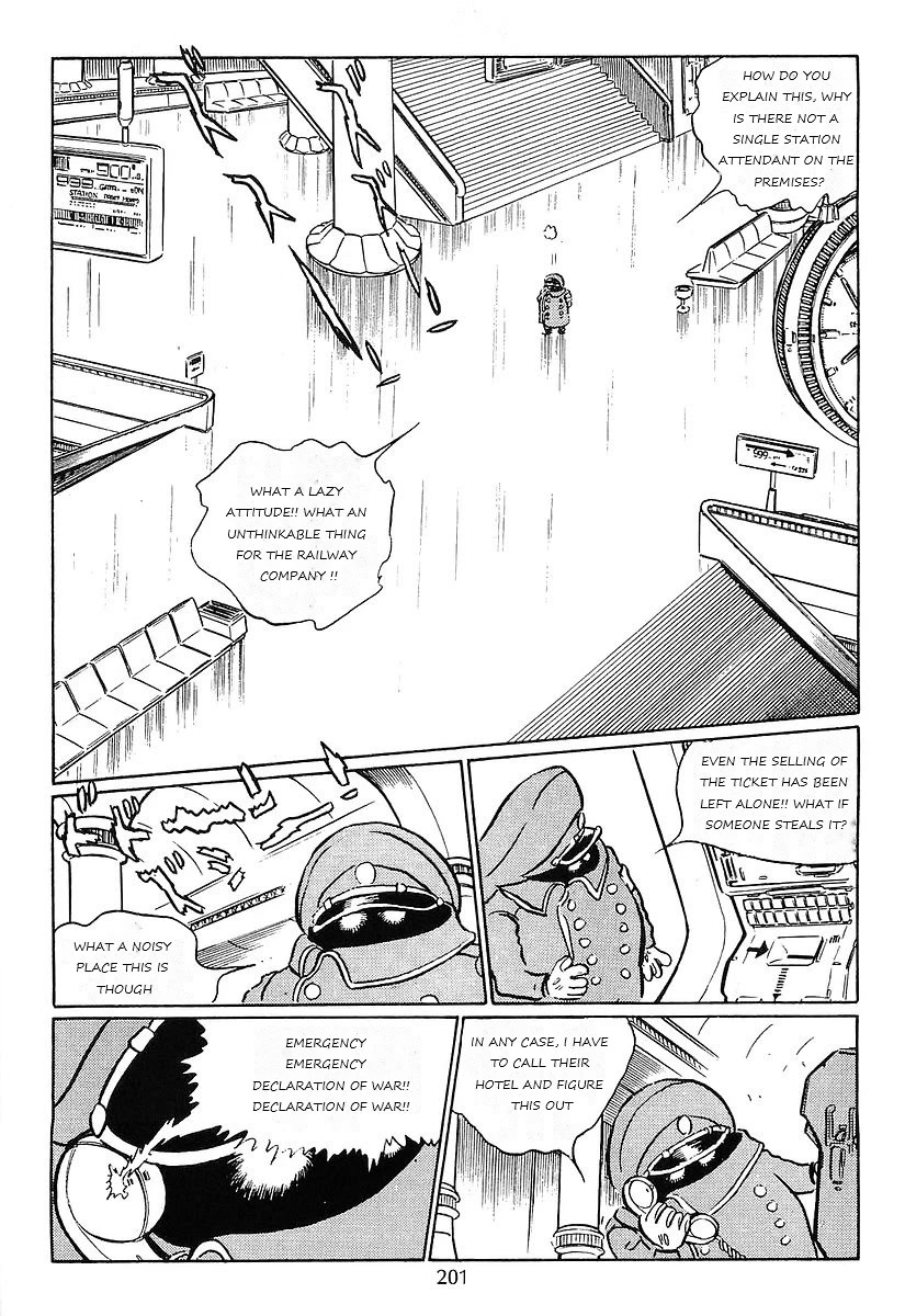 Ginga Tetsudou 999 Chapter 76 page 21 - Chapter 76: The Collapse of Macaroni Au Gratin