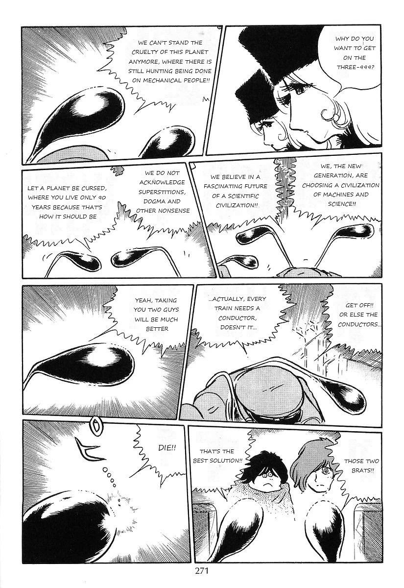 Ginga Tetsudou 999 Chapter 77 page 45 - Chapter 77: Maetel's Journey