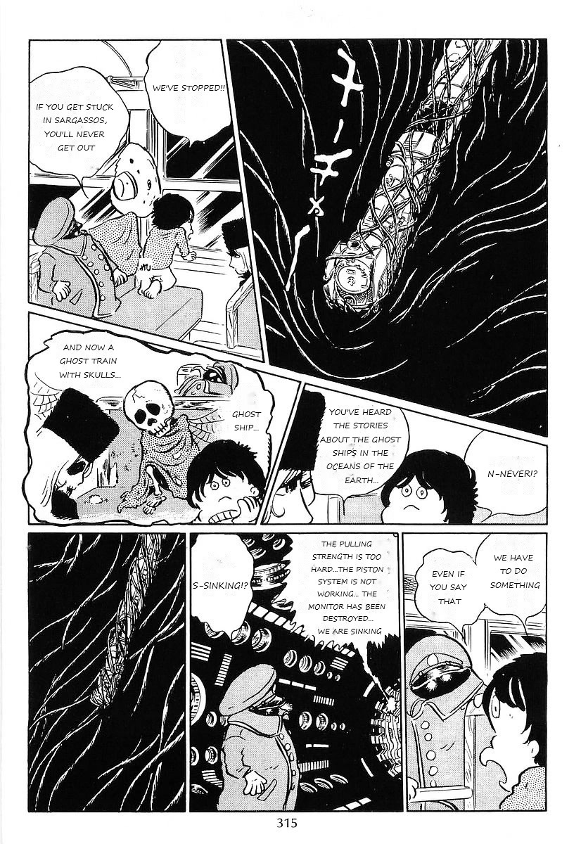 Ginga Tetsudou 999 Chapter 79 page 7 - Chapter 79: The Bottomless Swamp of Sargasso