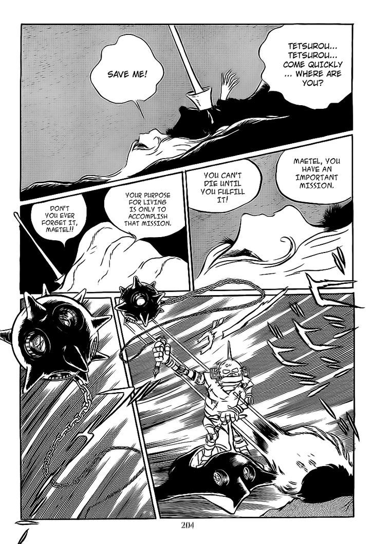 Ginga Tetsudou 999 Chapter 8 page 13 - Chapter 8 : The Planet of Darkness, Mephisto's Dark Knight