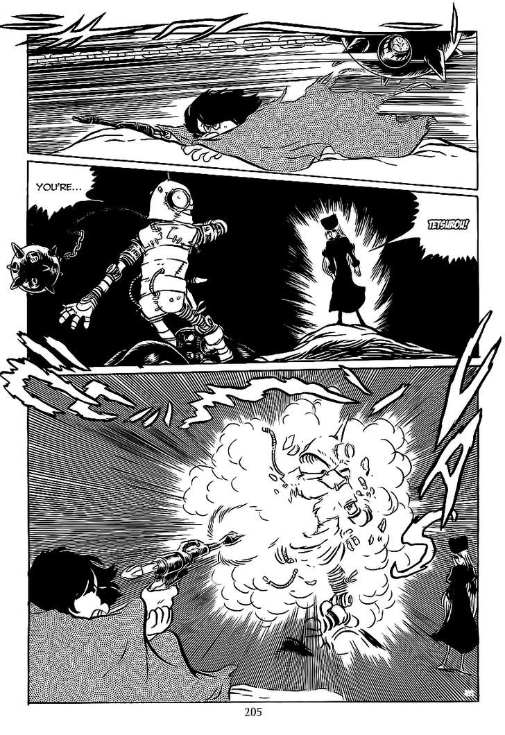 Ginga Tetsudou 999 Chapter 8 page 14 - Chapter 8 : The Planet of Darkness, Mephisto's Dark Knight