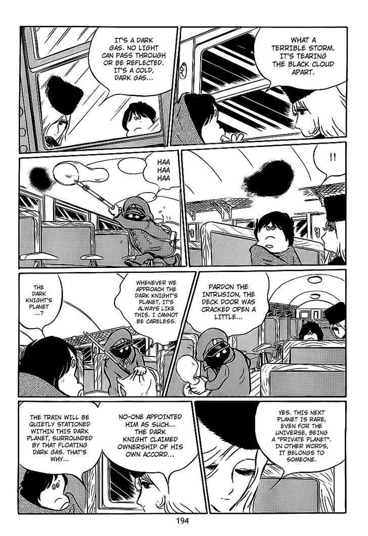 Ginga Tetsudou 999 Chapter 8 page 3 - Chapter 8 : The Planet of Darkness, Mephisto's Dark Knight