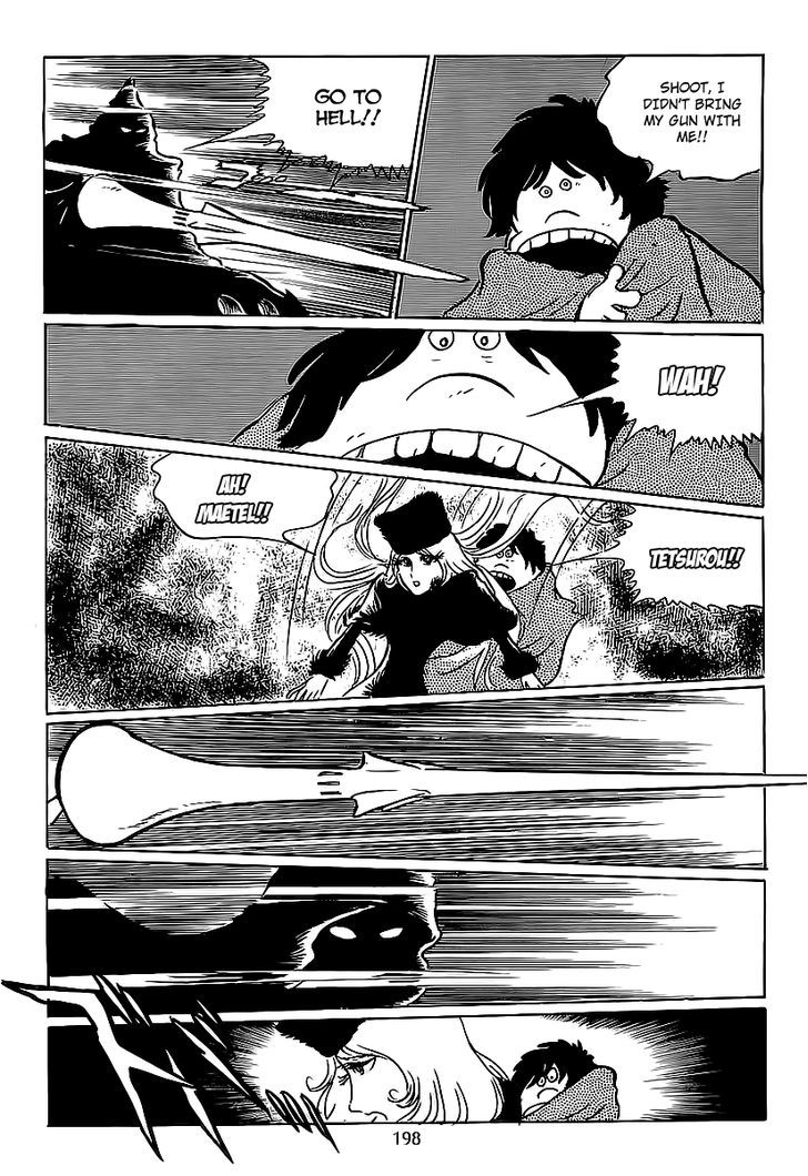 Ginga Tetsudou 999 Chapter 8 page 7 - Chapter 8 : The Planet of Darkness, Mephisto's Dark Knight