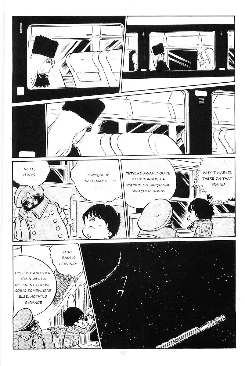 Ginga Tetsudou 999 Chapter 80 page 14 - Chapter 80: The Shaking Station