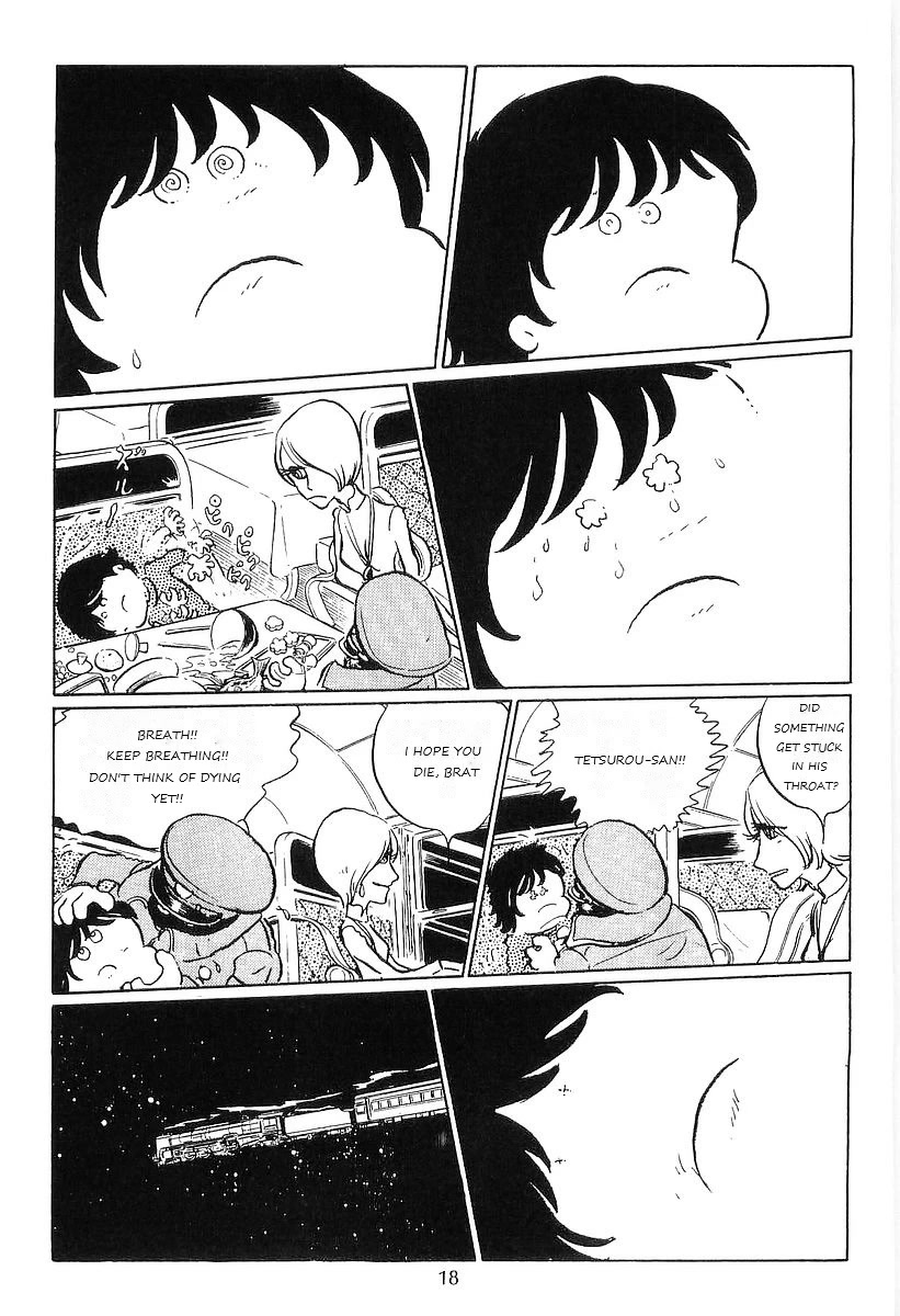 Ginga Tetsudou 999 Chapter 80 page 21 - Chapter 80: The Shaking Station